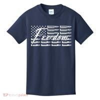 Freedom United States Gun Bullets Kids T-Shirt thumb 0