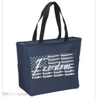 Freedom United States Gun Bullets Tote Bag thumb 2