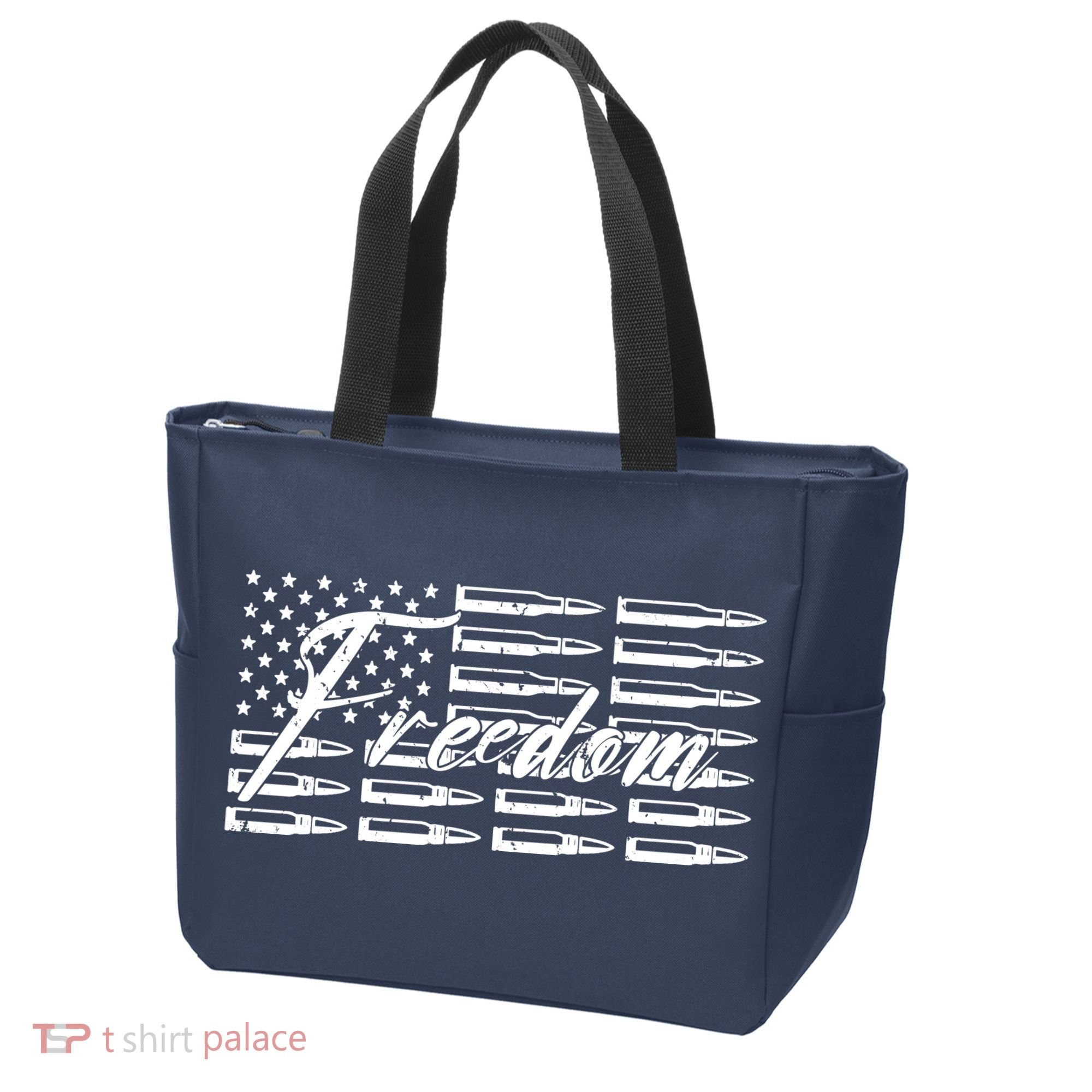 Freedom United States Gun Bullets Tote Bag