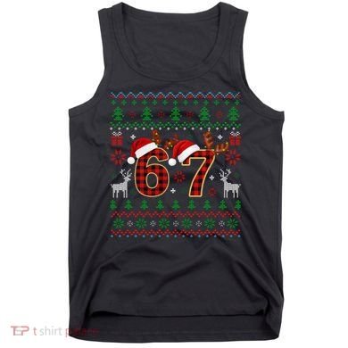 Funny Ugly Sweater 67 Christmas Tank Top