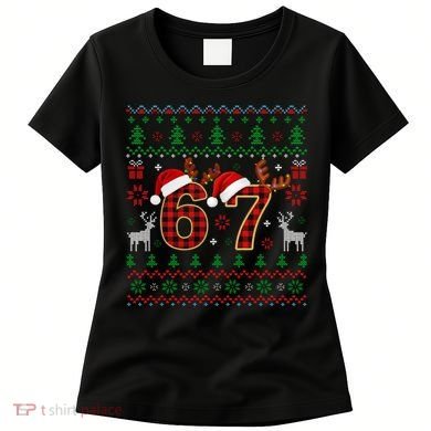Funny Ugly Sweater 67 Christmas Women's T-Shirt