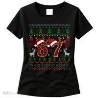 Funny Ugly Sweater 67 Christmas Women's T-Shirt thumb 0