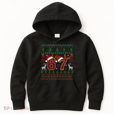 Funny Ugly Sweater 67 Christmas Kids Hoodie