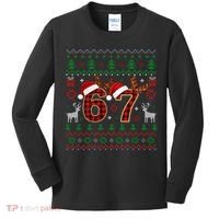 Funny Ugly Sweater 67 Christmas Kids Long Sleeve Shirt thumb 0