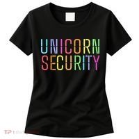 Funny Unicorn Security Halloween Mom Daughter Women's T-Shirt thumb 0