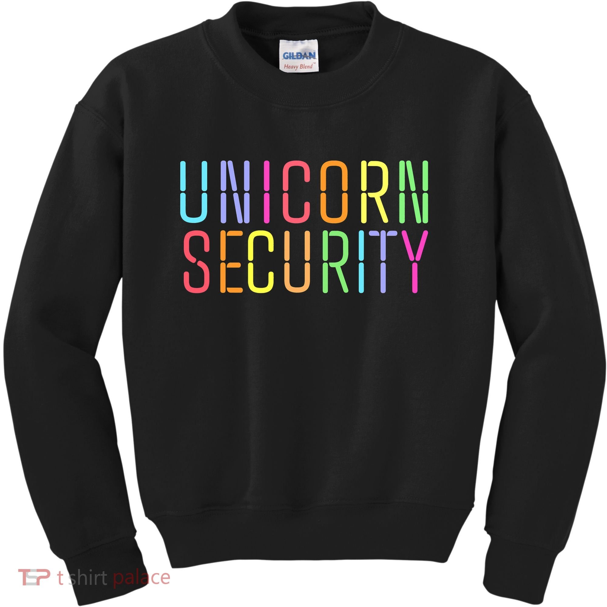 Funny Unicorn Security Halloween Mom Daughter Kids Sweatshirt