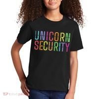 Funny Unicorn Security Halloween Mom Daughter Kids T-Shirt thumb 2