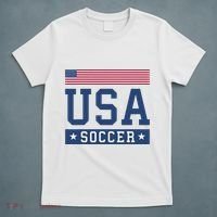 Funny USA Soccer  American Flag Soccer Fan  T-Shirt thumb 5