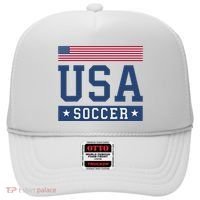 Funny USA Soccer  American Flag Soccer Fan  Hat thumb 0