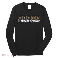 Frisbee Ultimate Science - Funny Disc Golf Long Sleeve Shirt thumb 0