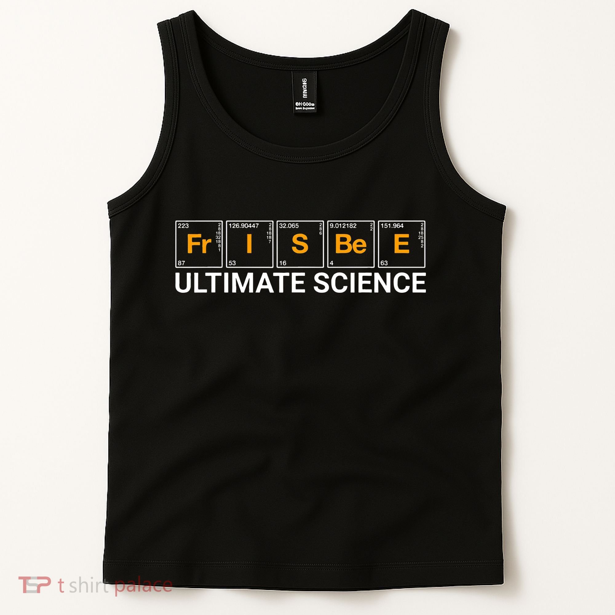 Frisbee Ultimate Science - Funny Disc Golf Tank Top