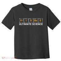 Frisbee Ultimate Science - Funny Disc Golf Toddler T-Shirt thumb 0