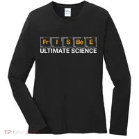 Frisbee Ultimate Science - Funny Disc Golf Women's Long Sleeve Shirt thumb 0