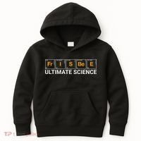 Frisbee Ultimate Science - Funny Disc Golf Kids Hoodie thumb 0