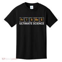 Frisbee Ultimate Science - Funny Disc Golf Kids T-Shirt thumb 0