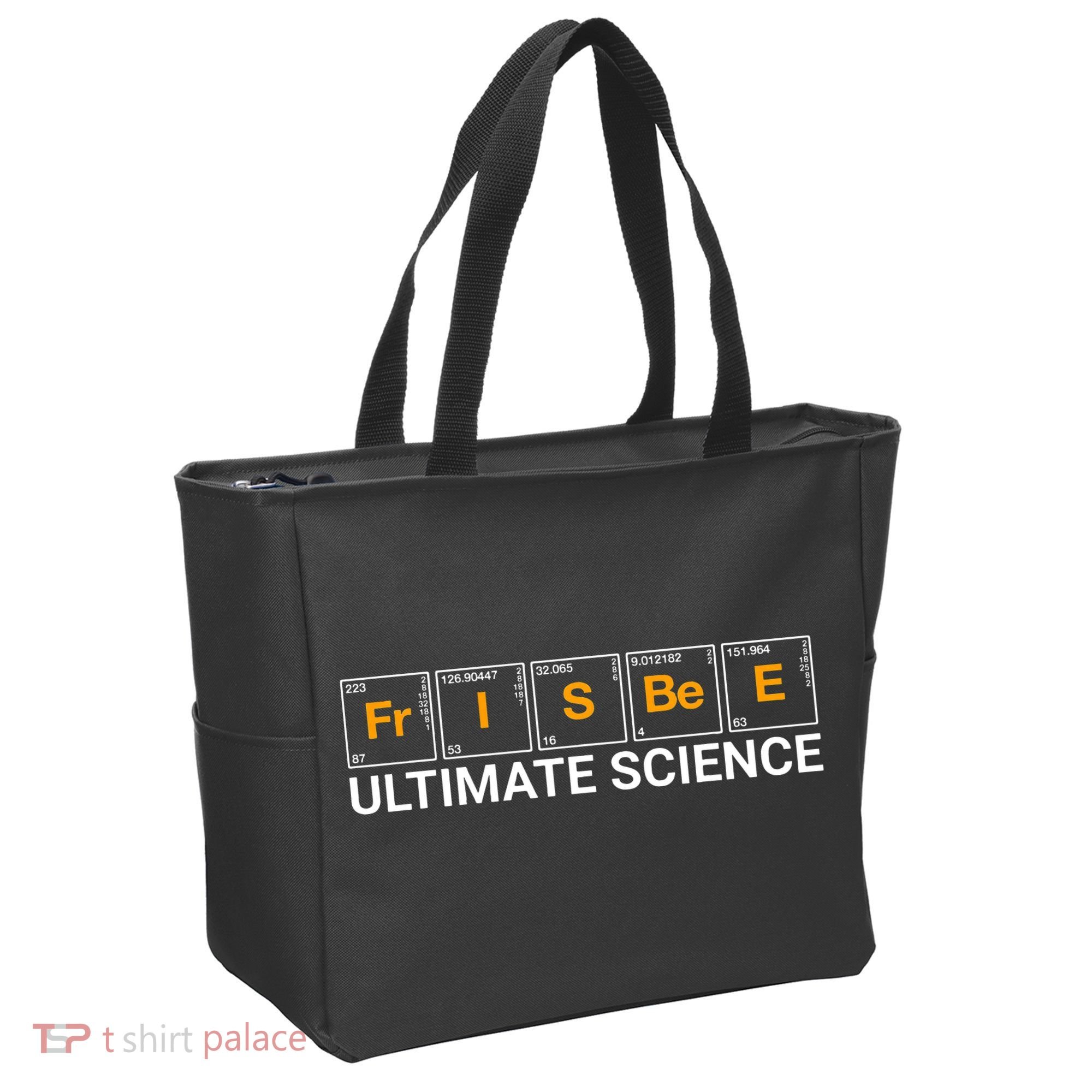 Frisbee Ultimate Science - Funny Disc Golf Tote Bag