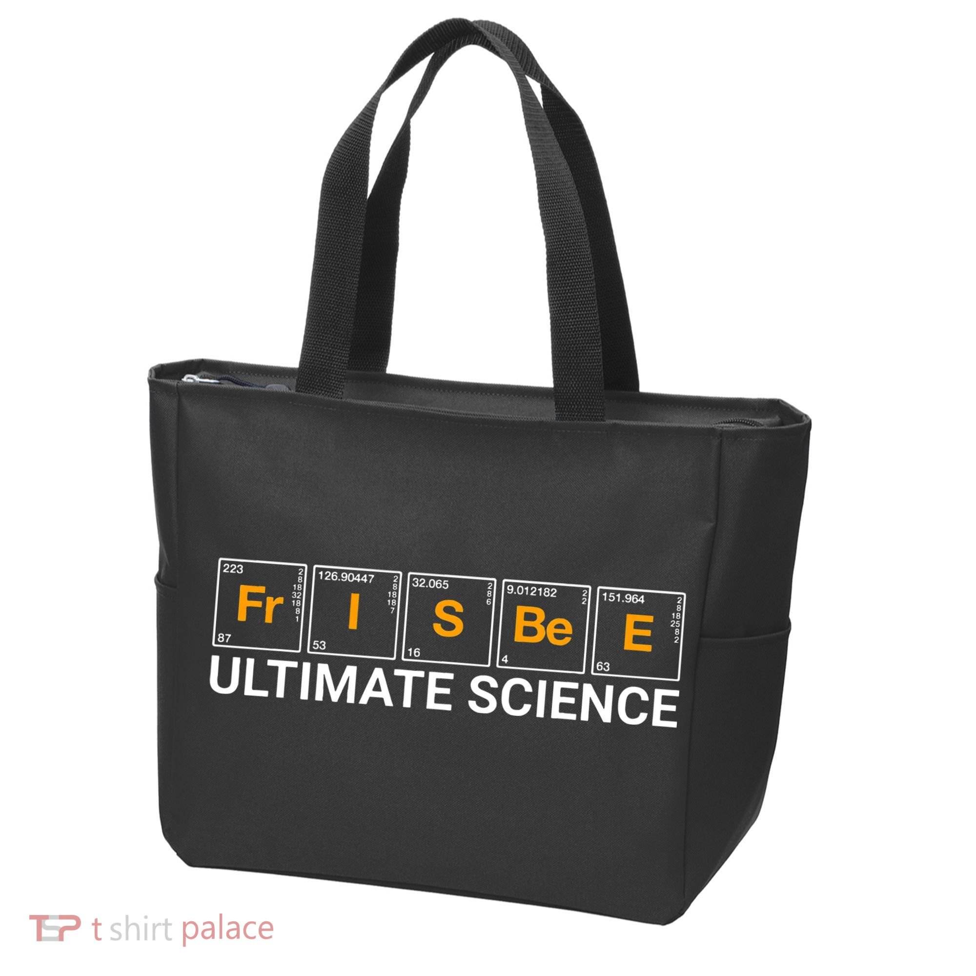 Frisbee Ultimate Science - Funny Disc Golf Tote Bag