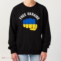 Free Ukraine Strong Women's Sweatshirt thumb 0