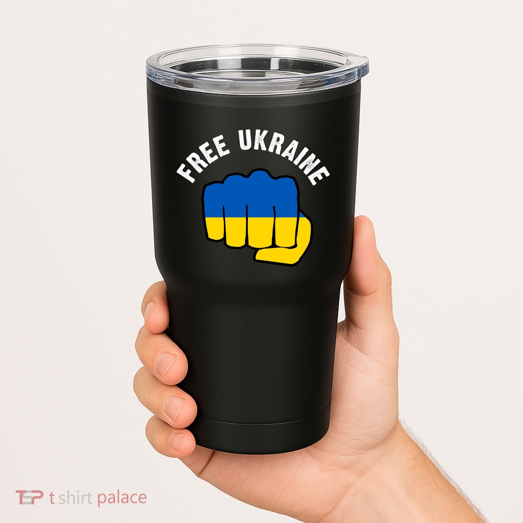 Free Ukraine Strong Tumbler