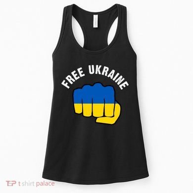 Free Ukraine Strong Women's Tank Top