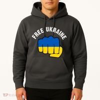 Free Ukraine Strong Hoodie thumb 2