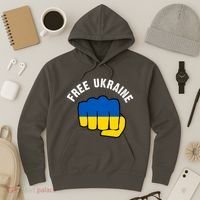 Free Ukraine Strong Hoodie thumb 3