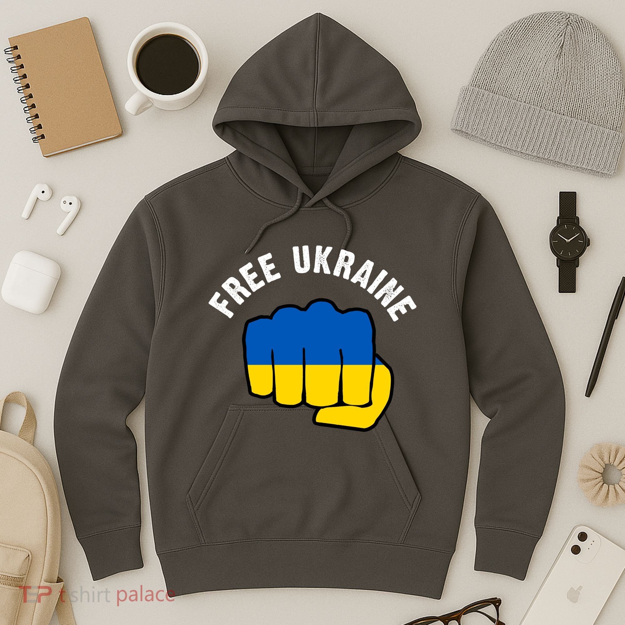 Free Ukraine Strong Hoodie