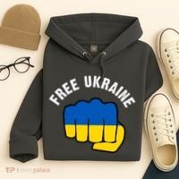 Free Ukraine Strong Hoodie thumb 4