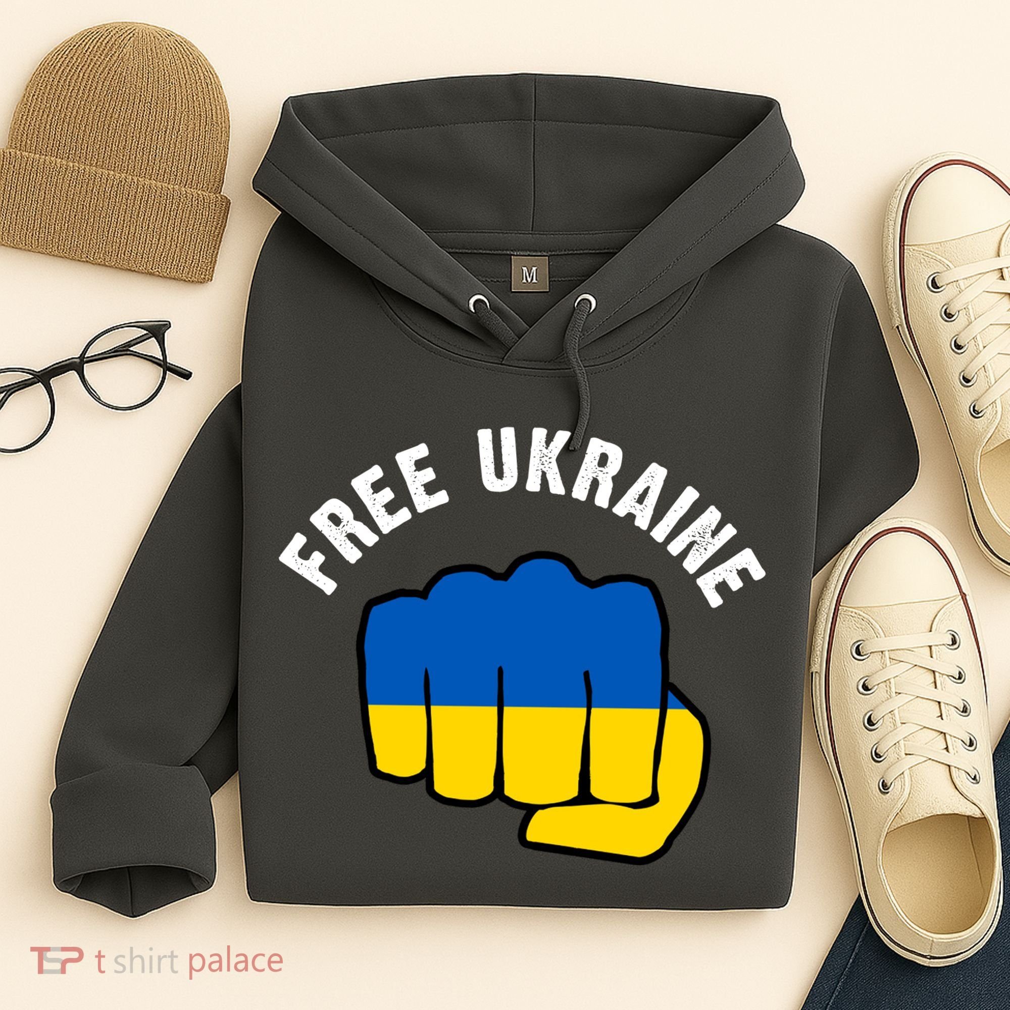 Free Ukraine Strong Hoodie