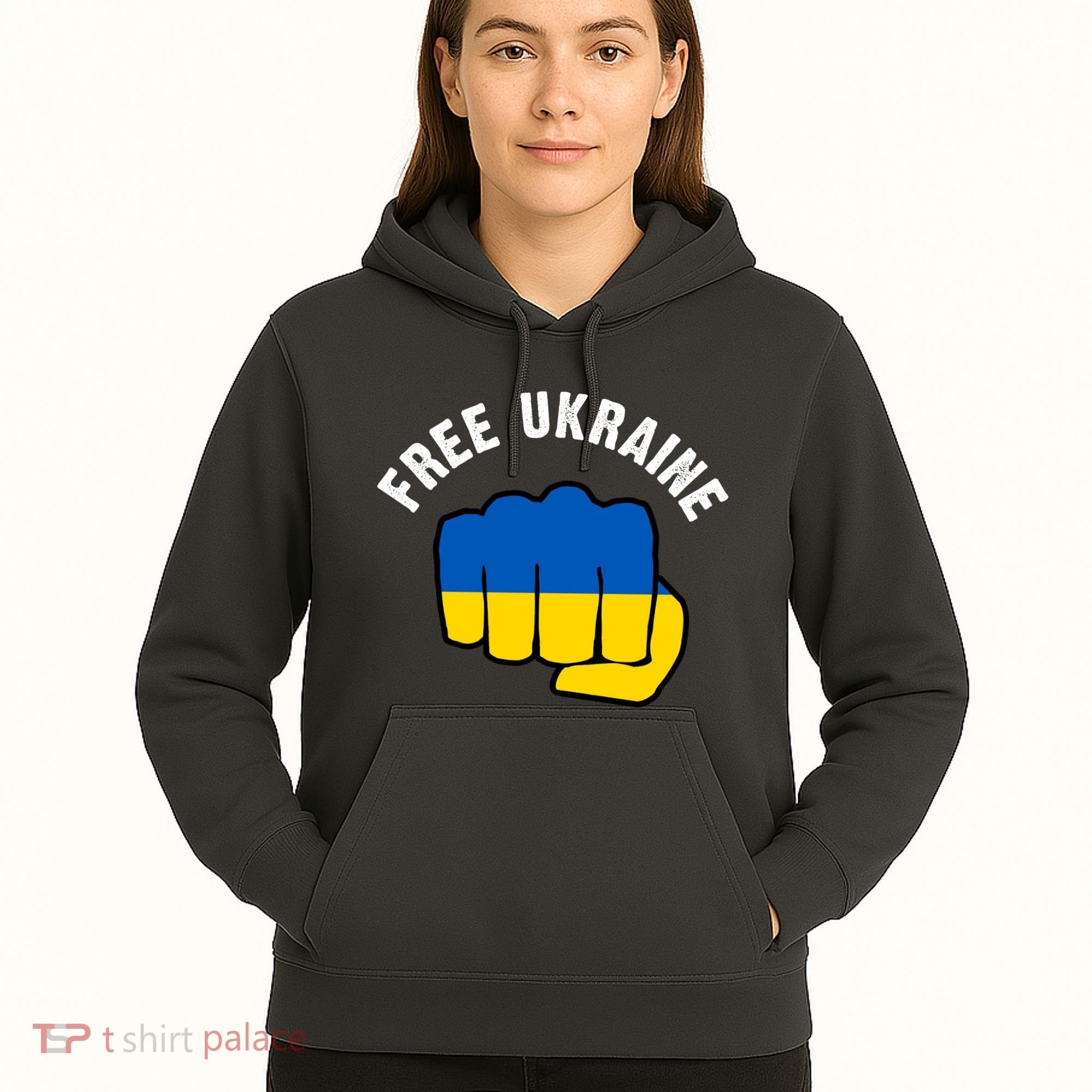 Free Ukraine Strong Hoodie