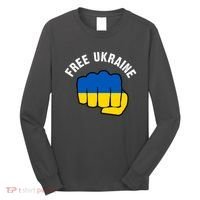Free Ukraine Strong Long Sleeve Shirt thumb 0