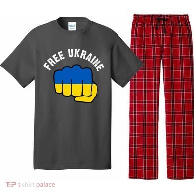 Free Ukraine Strong Pajama Set