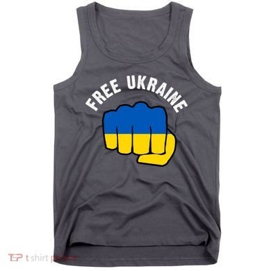 Free Ukraine Strong Tank Top