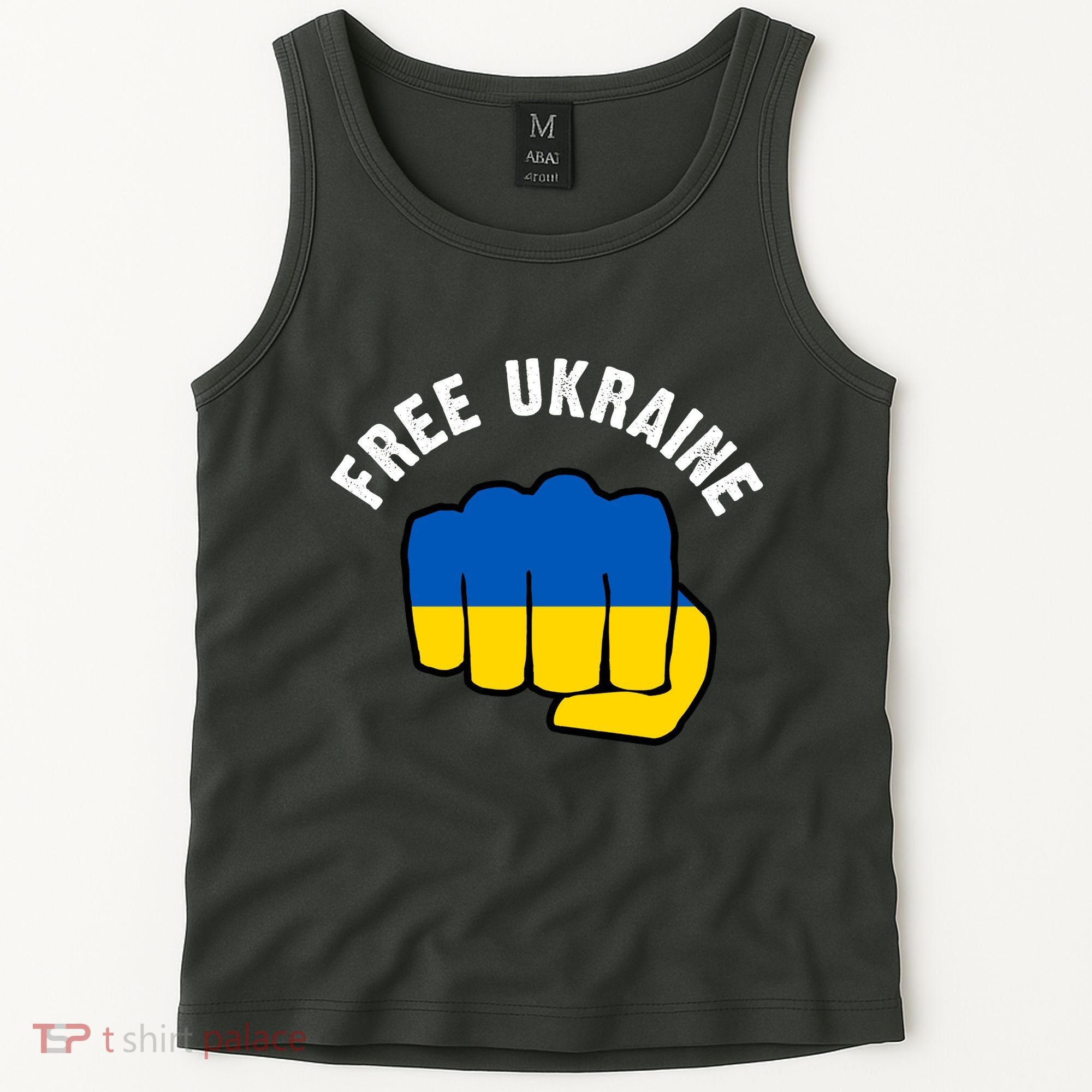 Free Ukraine Strong Tank Top