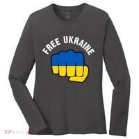 Free Ukraine Strong Women's Long Sleeve Shirt thumb 0