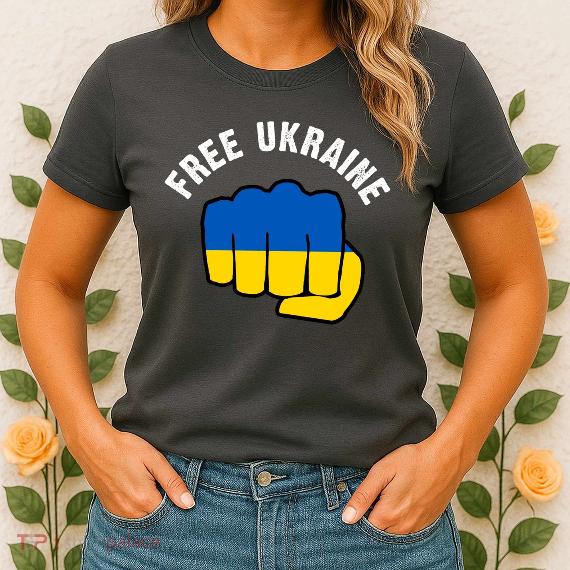 Free Ukraine Strong Women's T-Shirt