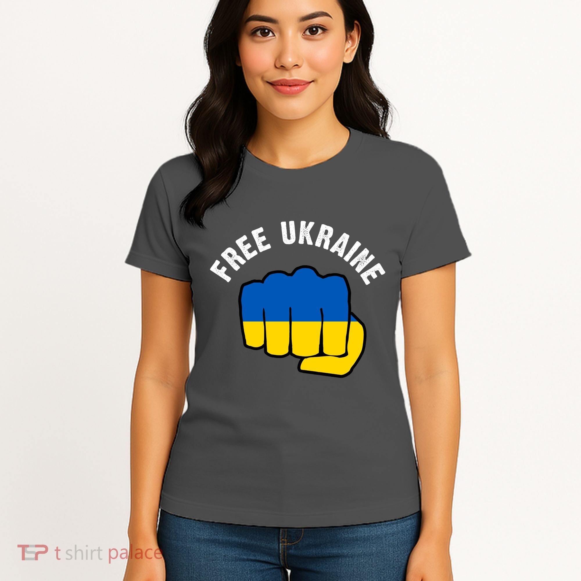 Free Ukraine Strong Women's T-Shirt