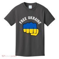 Free Ukraine Strong Kids T-Shirt thumb 0