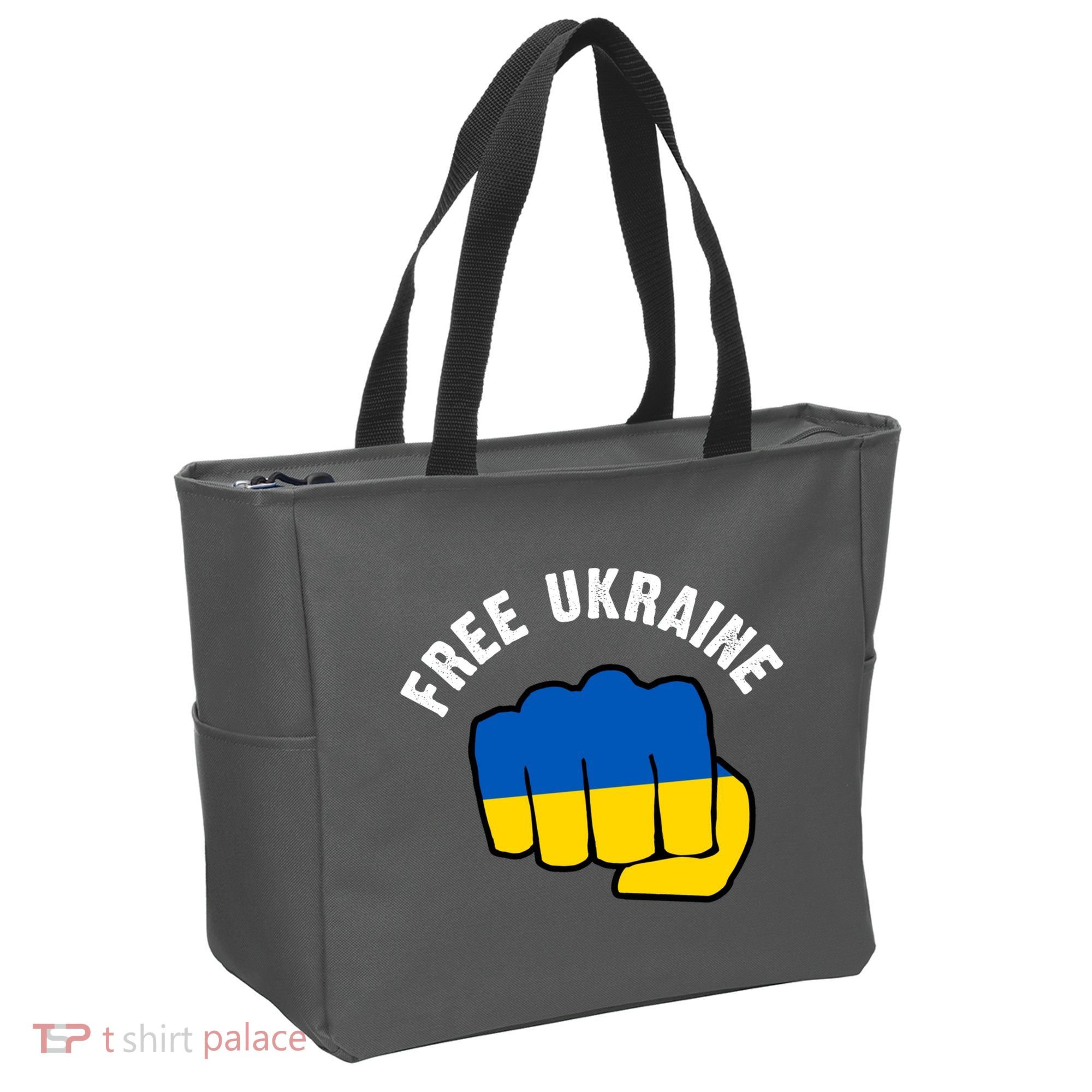 Free Ukraine Strong Tote Bag