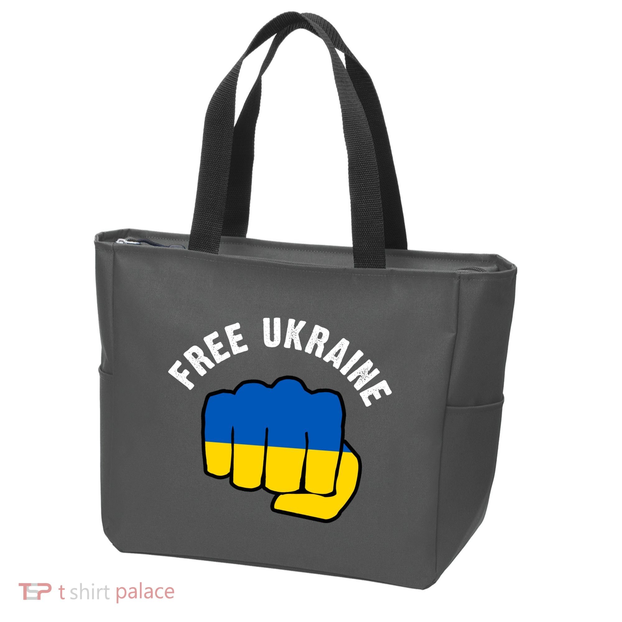Free Ukraine Strong Tote Bag
