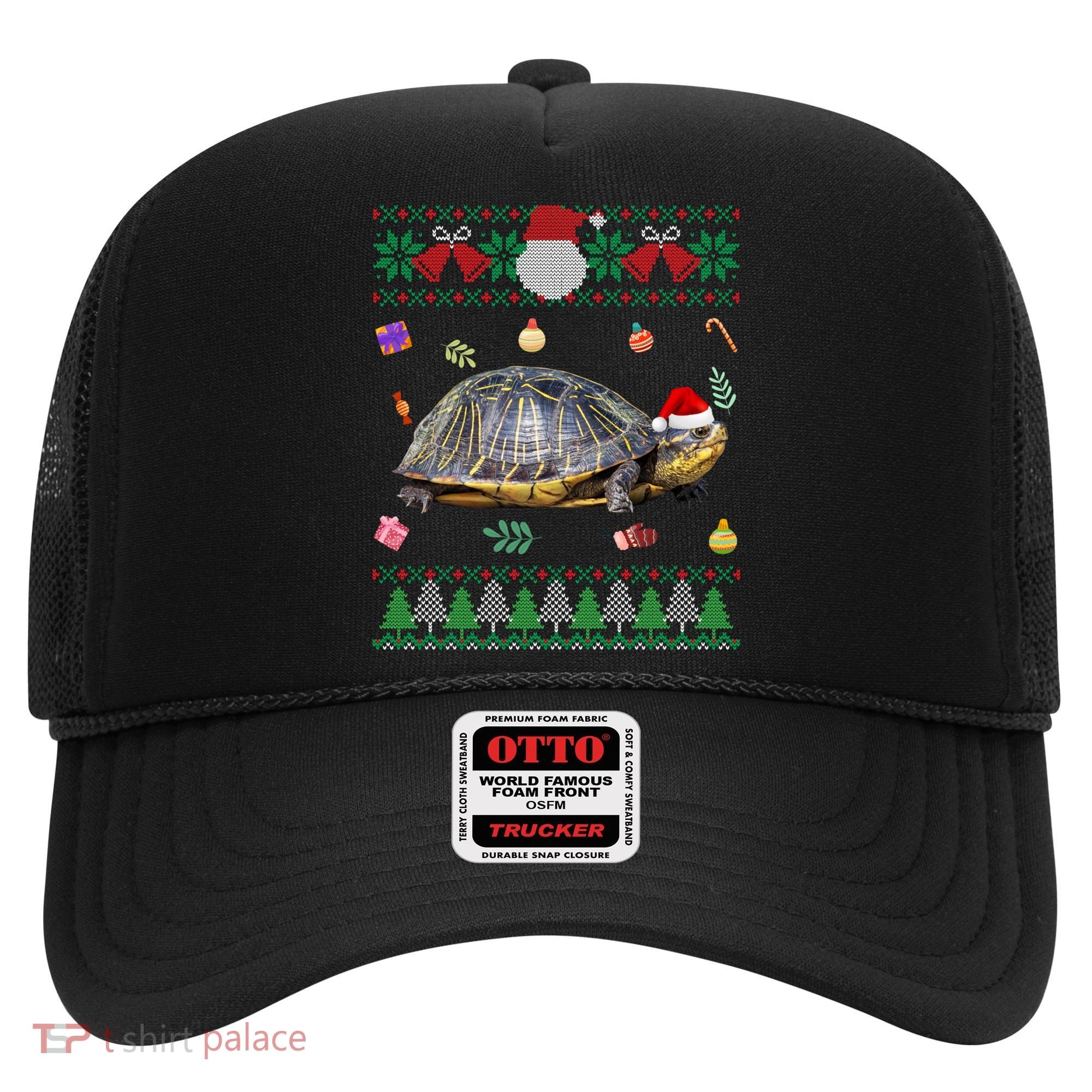 Funny Ugly Sweater Christmas Animals Santa Turtle Lover Gift Hat