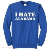 Funny US State Souvenir I Hate Alabama Sweatshirt thumb 0