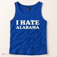 Funny US State Souvenir I Hate Alabama Tank Top thumb 2