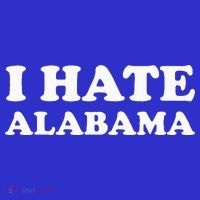 Funny US State Souvenir I Hate Alabama Tank Top thumb 6