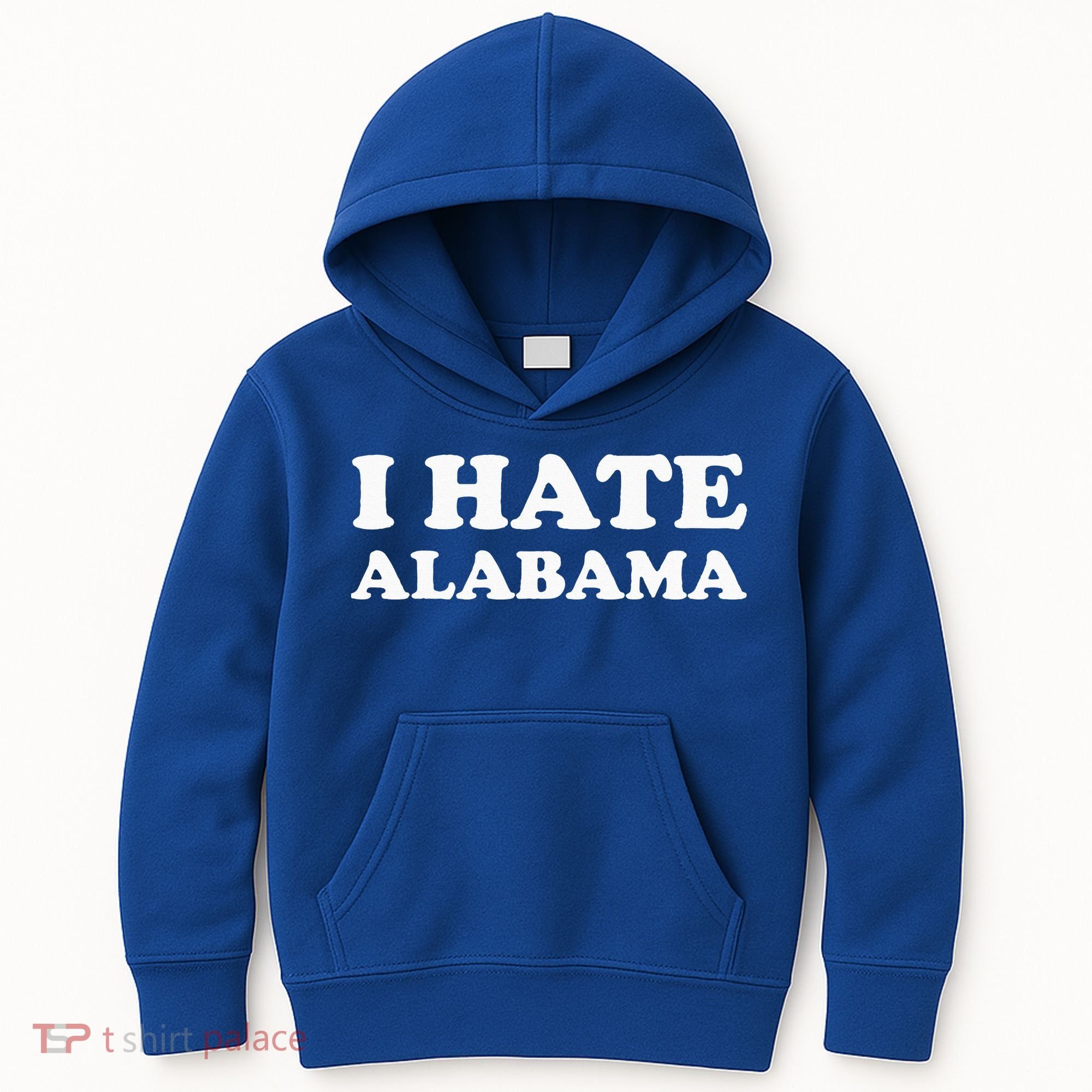 Funny US State Souvenir I Hate Alabama Kids Hoodie