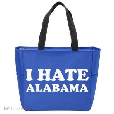 Funny US State Souvenir I Hate Alabama Tote Bag
