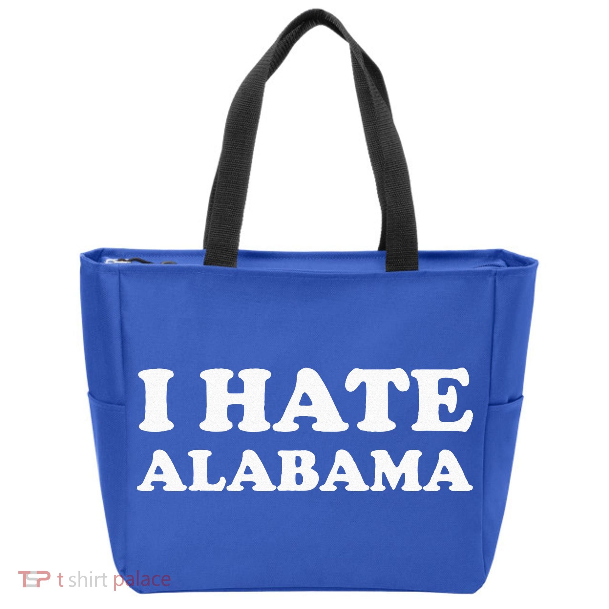 Funny US State Souvenir I Hate Alabama Tote Bag