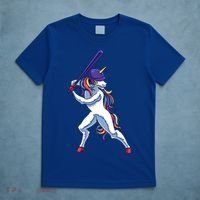 Funny Unicorn Sports Softball Magical Bat And Ball Player Meaningful Gift T-Shirt thumb 5