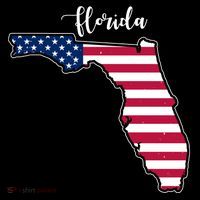 Florida United States Map Backpack thumb 2