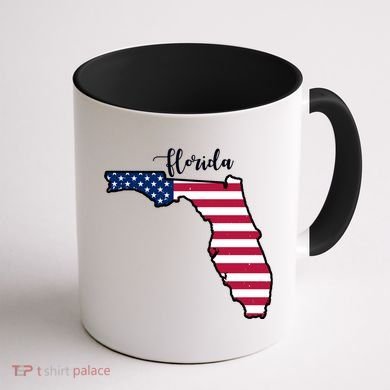 Florida United States Map Coffee Mug back